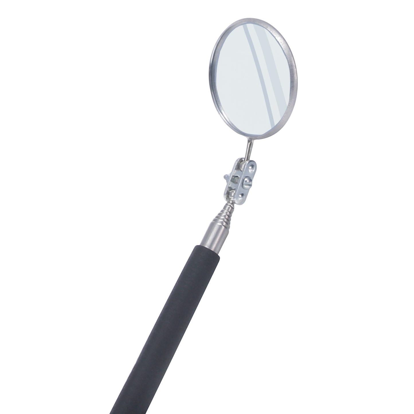 HTC-2P - Shatterproof Round 2-1/4" Telescoping Plastic Inspection Mirror