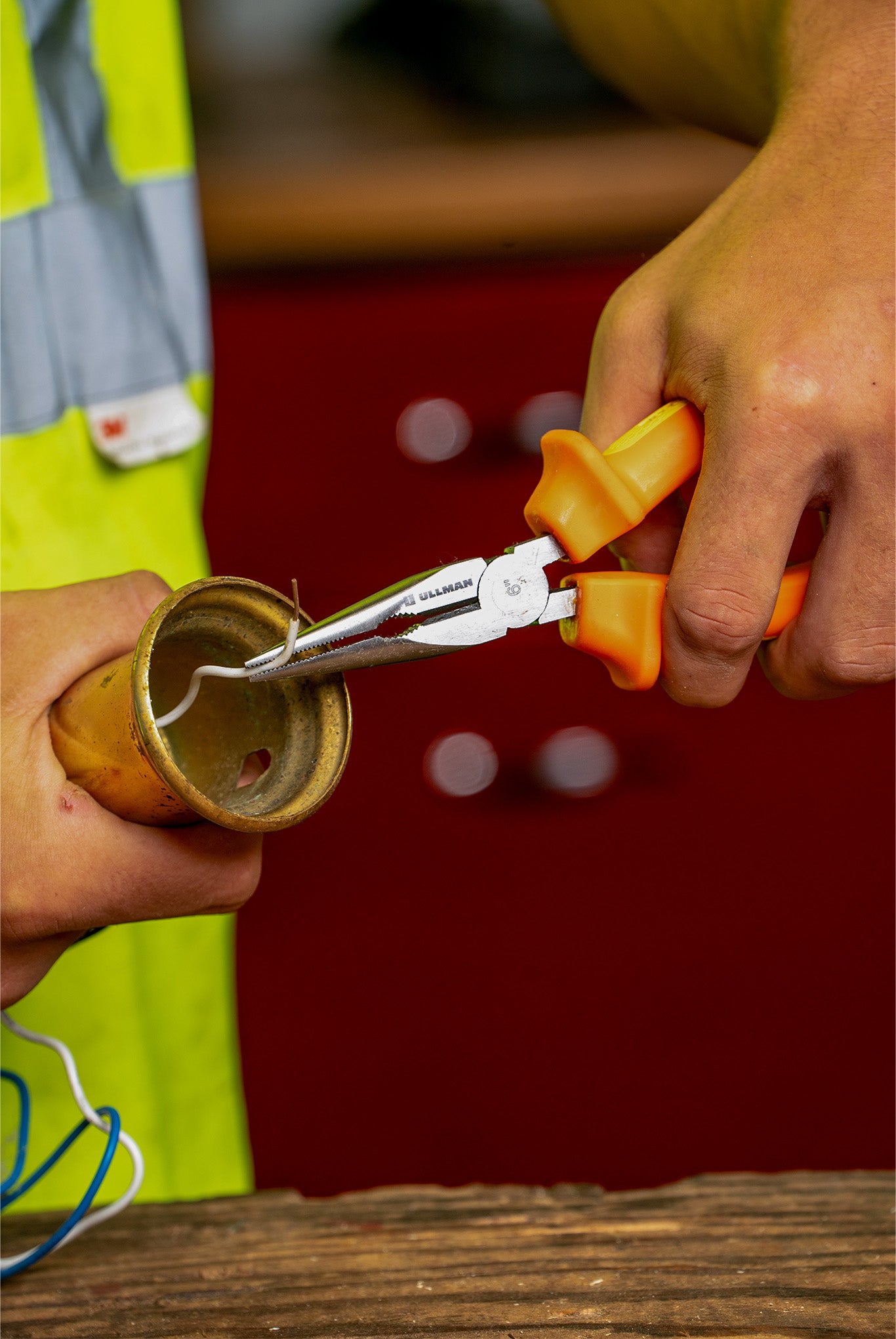 INS-PLR-LN-6 - 6" Insulated Long Nose Pliers
