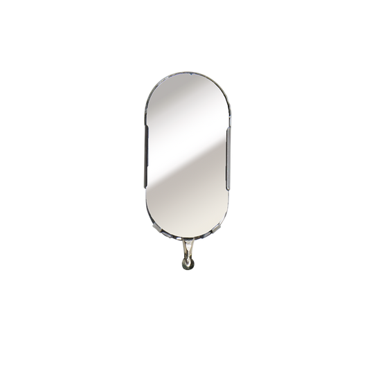 B-2HD - Oval 1" x 2" Inspection Mirror, Head Assembly Only