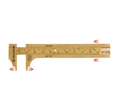 CLP-BR-1 - Brass Caliper