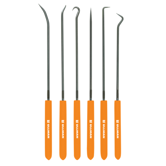 CHP6-L - 9-3/4" Long 6 Piece Hook and Pick Set