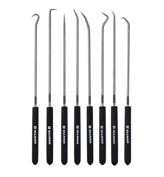 CHP8-L - Long 9-3/4" 8 Piece Hook and Pick Set