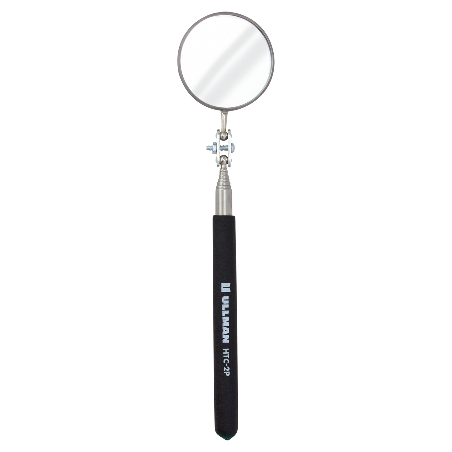 HTC-2P - Shatterproof Round 2-1/4" Telescoping Plastic Inspection Mirror