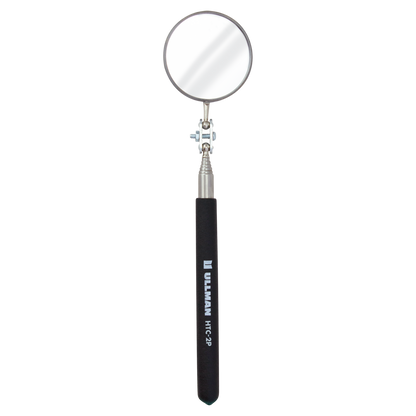 HTC-2P - Shatterproof Round 2-1/4" Telescoping Plastic Inspection Mirror