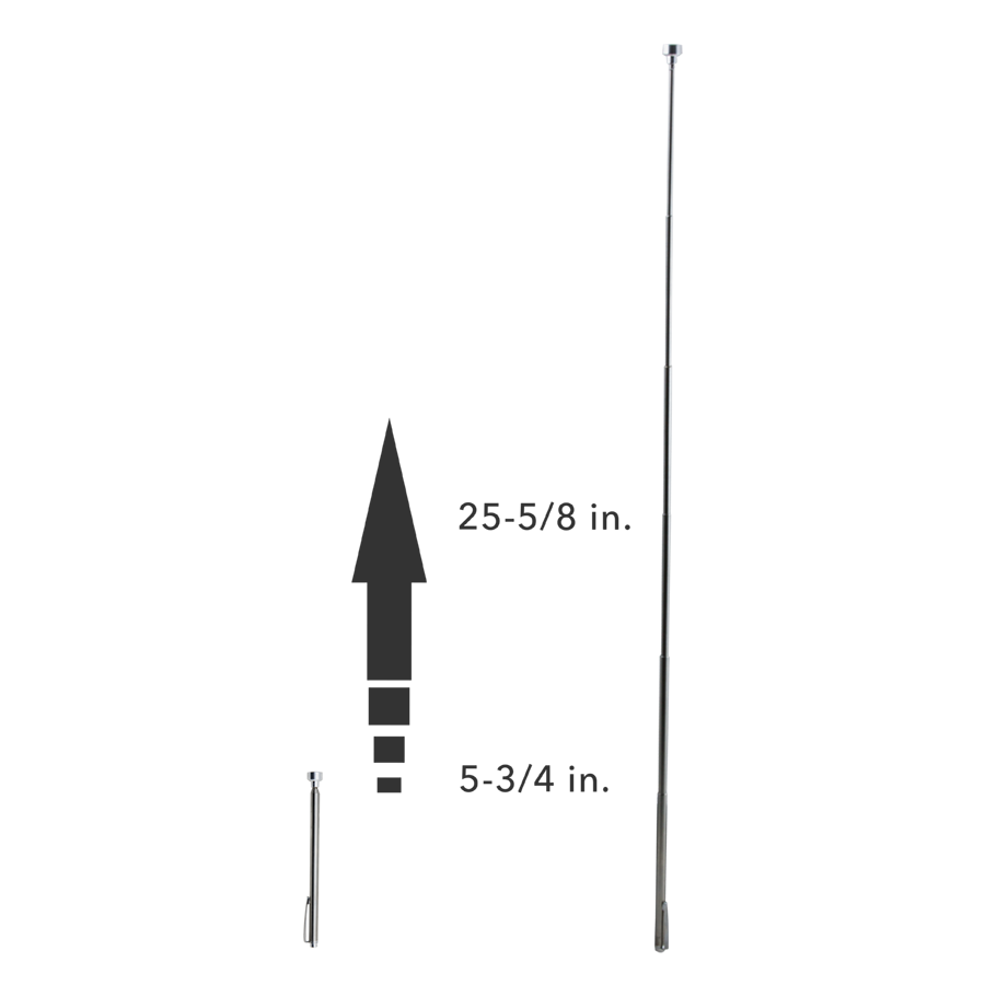 NO.19X - Pocket Sized Telescoping Magnetic Pick-Up Tool